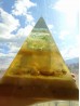 Магическа пирамида оргонит размер XXXXL за пари и късмет серия Magic Air Power