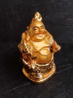 Фън Шуй талисман за здраве и пари Хотей (смеещ се Буда) модел 2 Лукс размер М