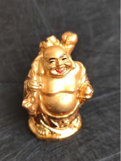 Фън Шуй талисман за късмет в бизнеса Хотей (смеещ се Буда) модел 5 Лукс размер М
