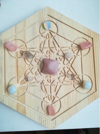 Олтар за магия - кристална решетка за ритуали