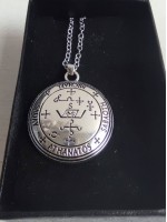 Медальон - Архангел Михаел в сребърно